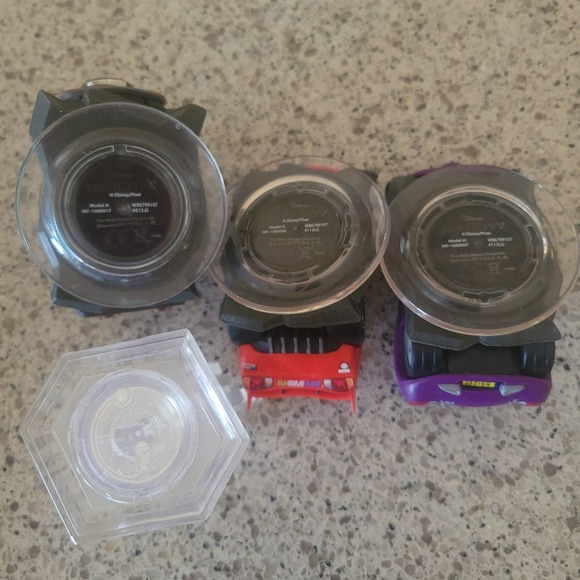 CARS DISNEY INFINITY LOT 4 Bundle Figure Characters+Crystal - Picture 7 of 9